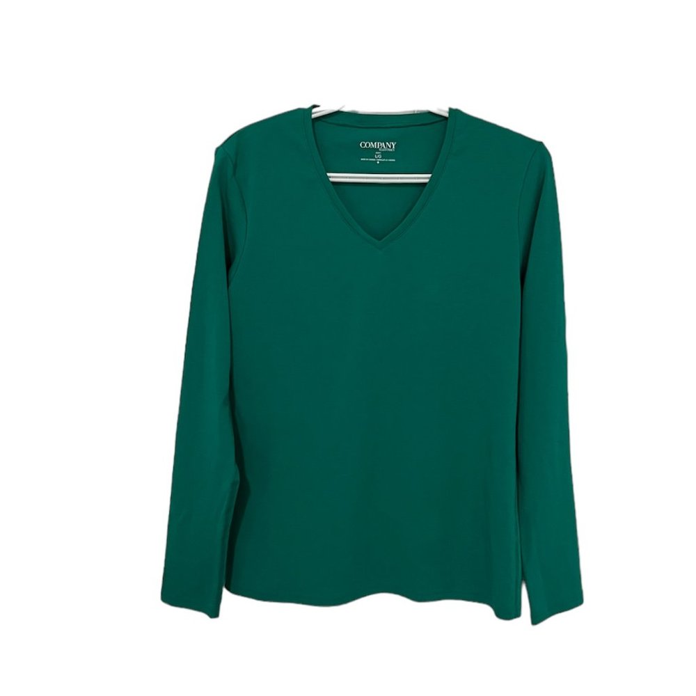 V-neck Long Sleeves Tee